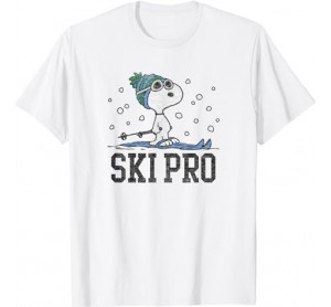 Peanuts - Snoopy Ski Pro T-Shirt